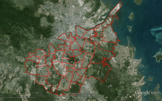 Mapping Brisbane History Areas