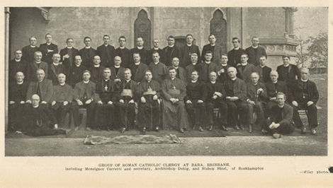 1915 07 24 Catholic Clergy At Dara (queensland Pictorial)
